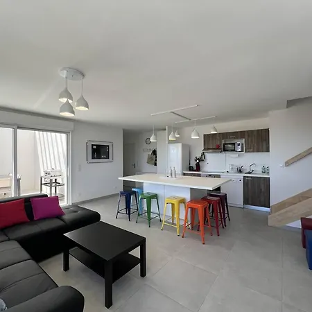 Duplex De Standing Pour 7 Pers. Avec Terrasse Et Parking A 500m De La - Fr-1-81-642 Leucate