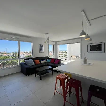 Duplex De Standing Pour 7 Pers. Avec Terrasse Et Parking A 500m De La - Fr-1-81-642 Hébergement de vacances Leucate